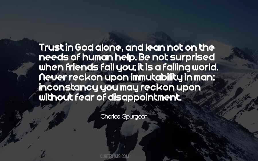 Quotes On Disappointment With God #483109