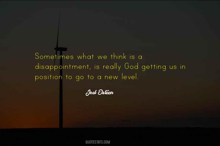 Quotes On Disappointment With God #848802