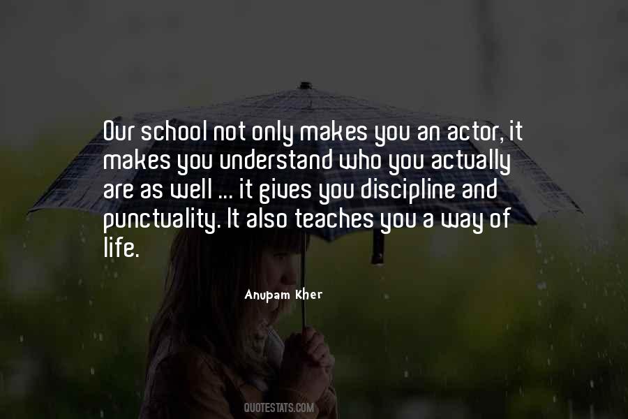 Quotes On Discipline And Punctuality #1877086