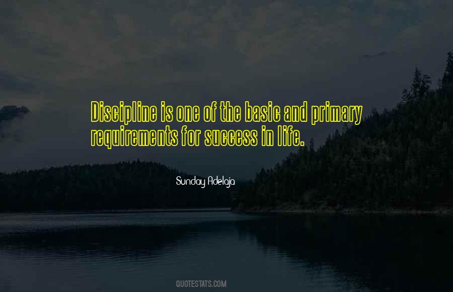 Quotes On Discipline And Success #1330194
