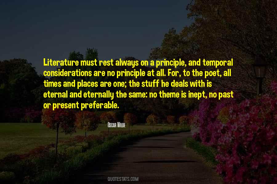 Present And The Past Quotes #124410