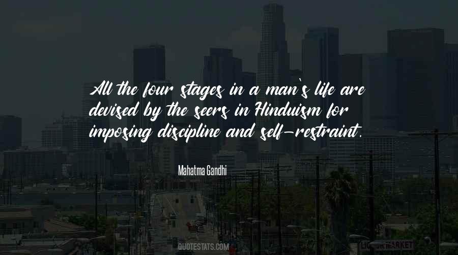 Quotes On Discipline By Mahatma Gandhi #84556