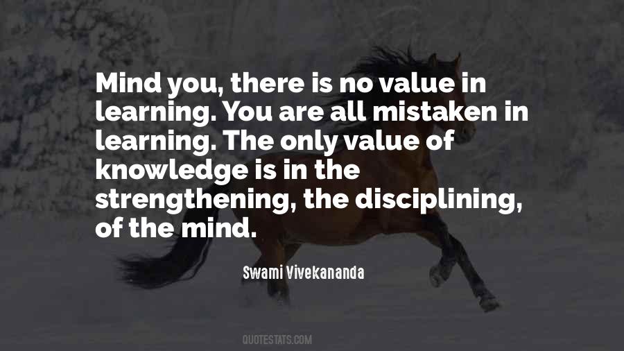 Quotes On Discipline By Swami Vivekananda #1672703