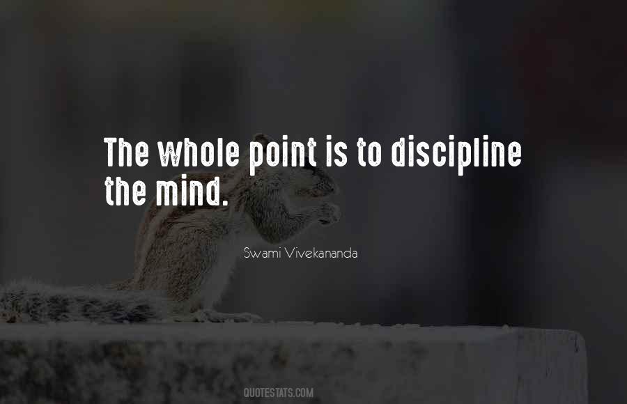 Quotes On Discipline By Swami Vivekananda #1860727