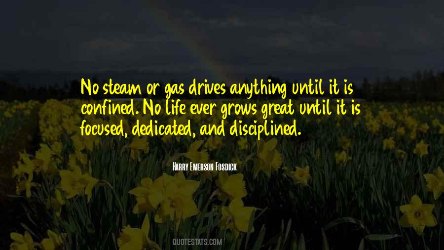 Quotes On Disciplined Life #14932