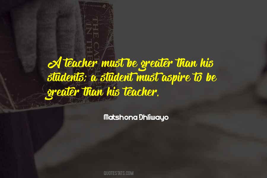 Be Greater Quotes #1069919