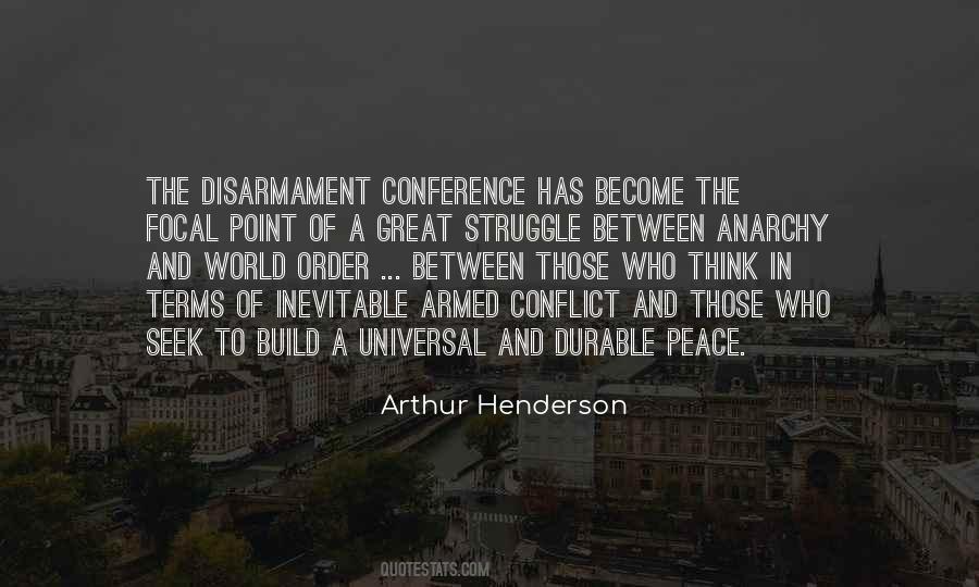 Disarmament Conference Quotes #1599822