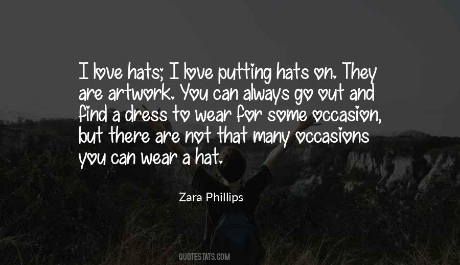 Wear A Hat Quotes #1390533
