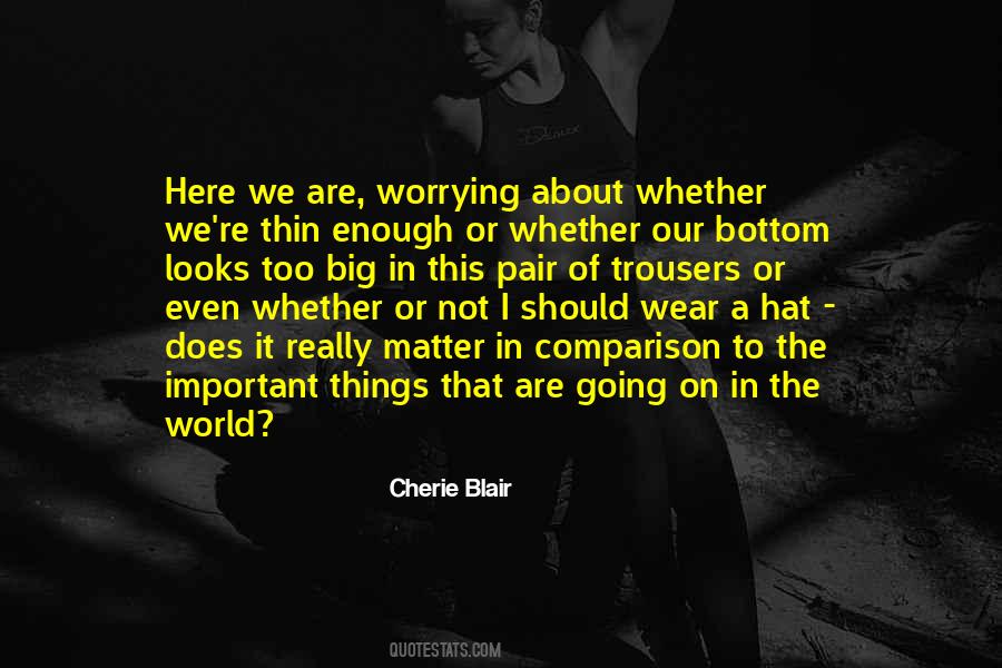 Wear A Hat Quotes #399342