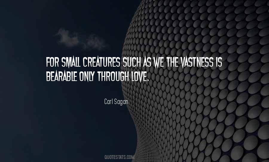 Vastness People Love Quotes #1816451