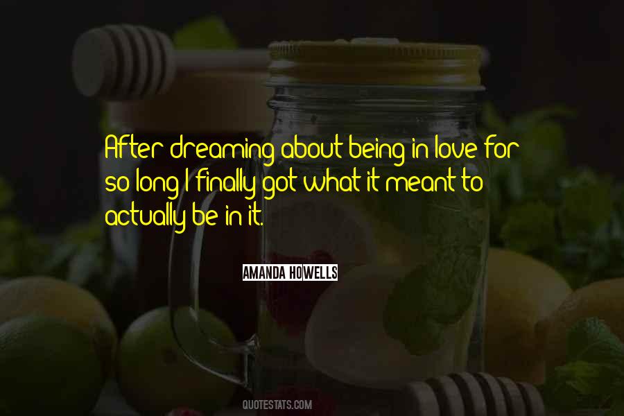 Quotes On Dreaming About Her #71674