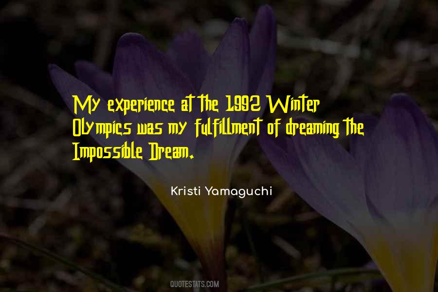 Quotes On Dreaming The Impossible #1826489