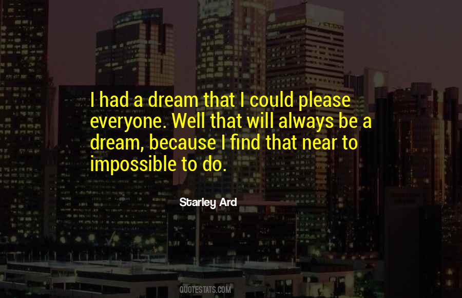 Quotes On Dreaming The Impossible #4711