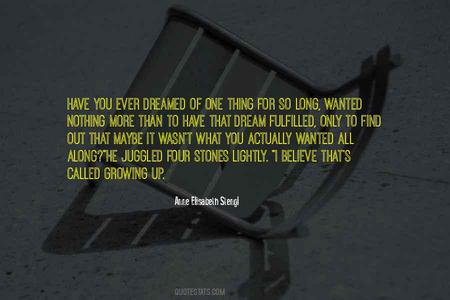 Quotes On Dreams Not Fulfilled #1350251