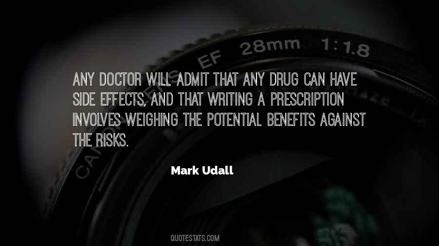 Quotes On Drug Side Effects #1807481