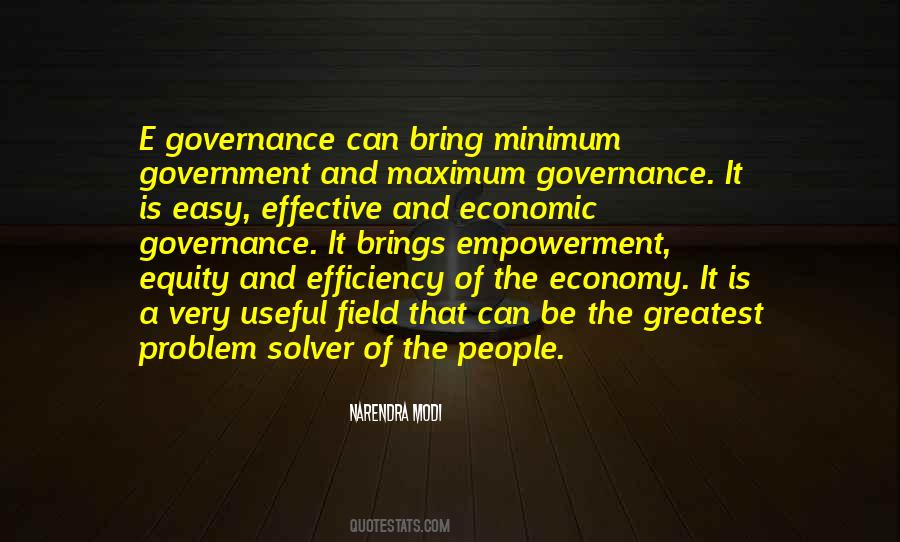 Quotes On E Governance #1727205