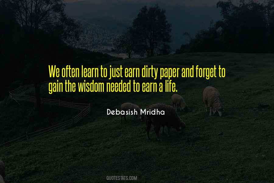 Quotes On Earn While You Learn #796689
