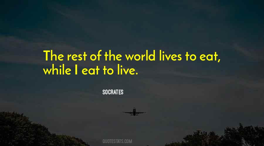 Quotes On Eat To Live #1568520