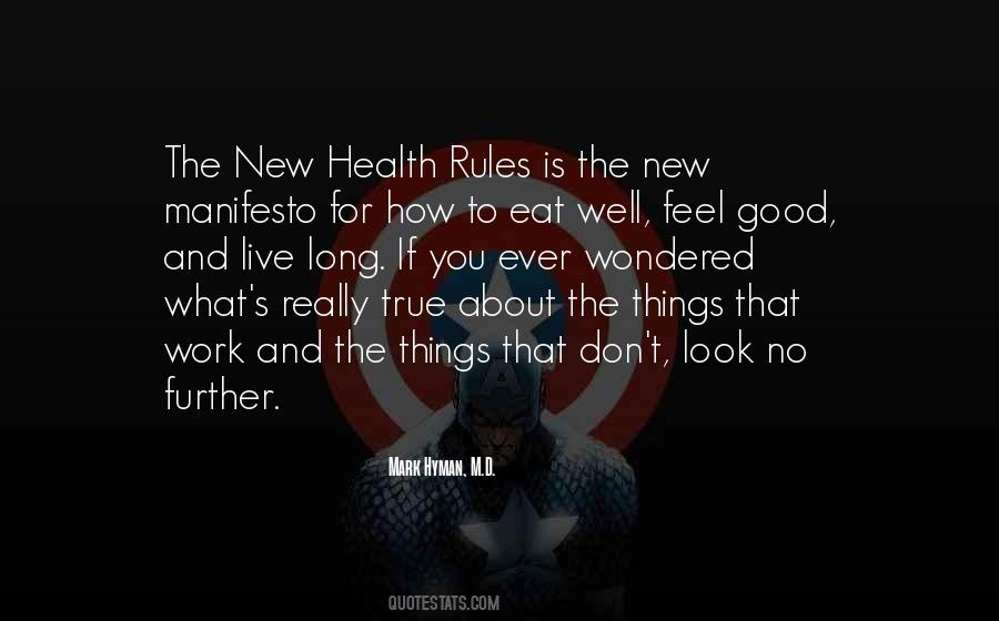 Quotes On Eat To Live #394307