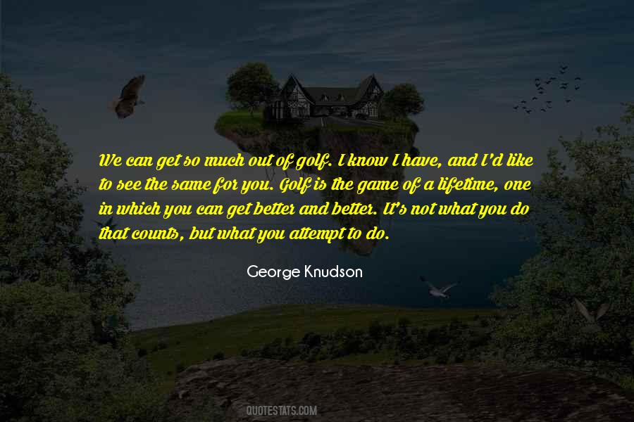 The Golf Game Quotes #301391