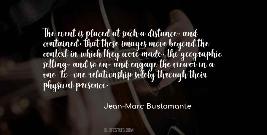 Beyond Distance Quotes #204957