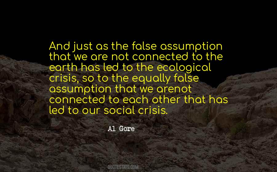 Quotes On Ecological Crisis #436936