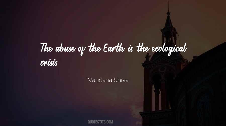 Quotes On Ecological Crisis #464247