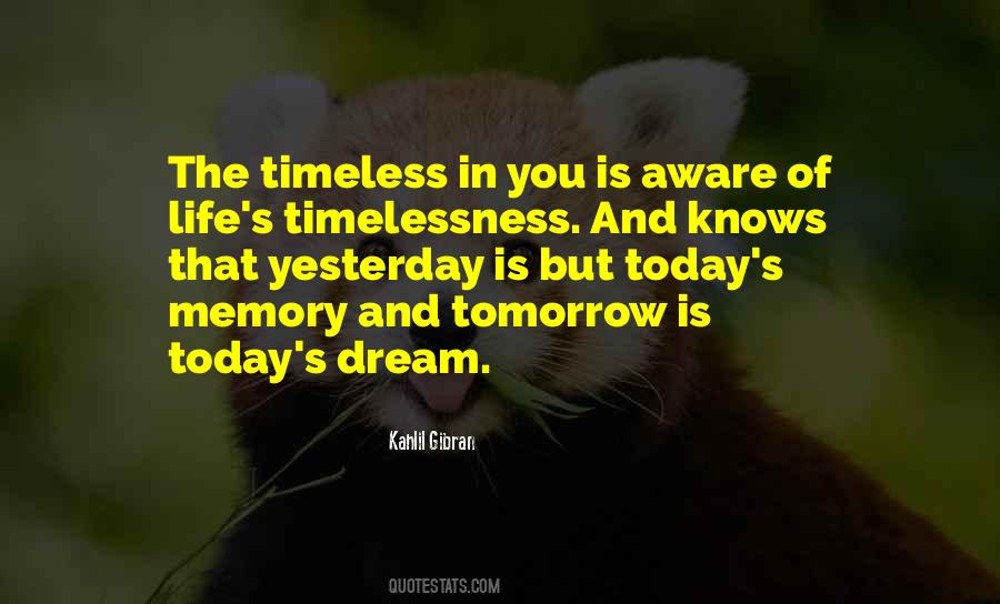 Time Memory Quotes #29475