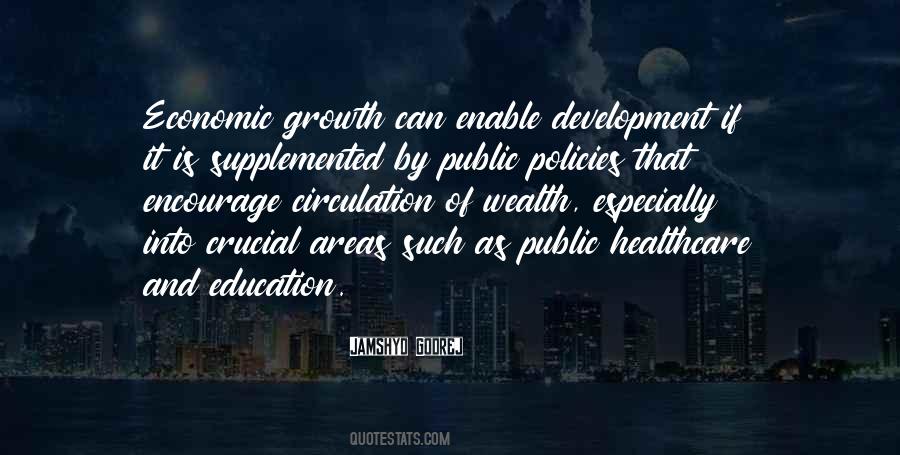 Quotes On Economic Development And Growth #190339