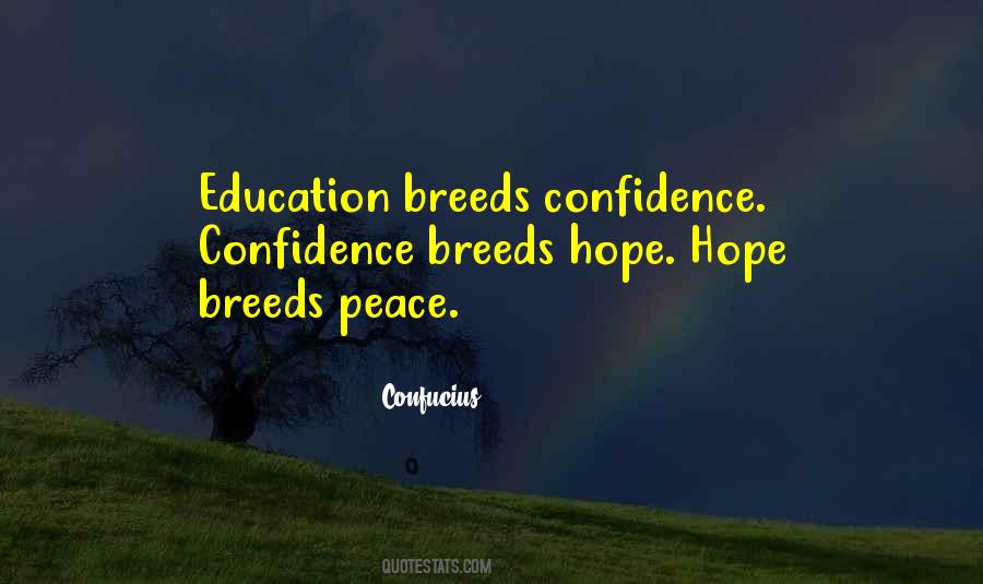 Quotes On Education Breeds Confidence #632383