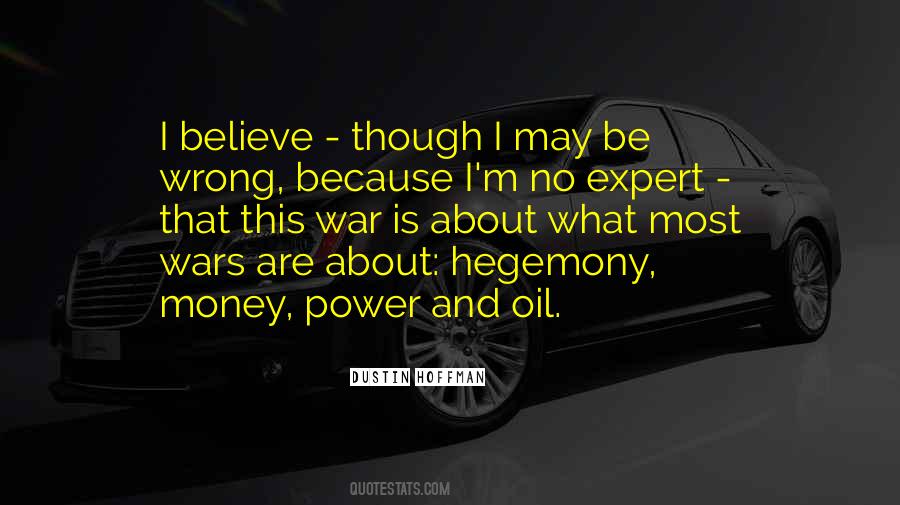 Wars For Oil Quotes #628411