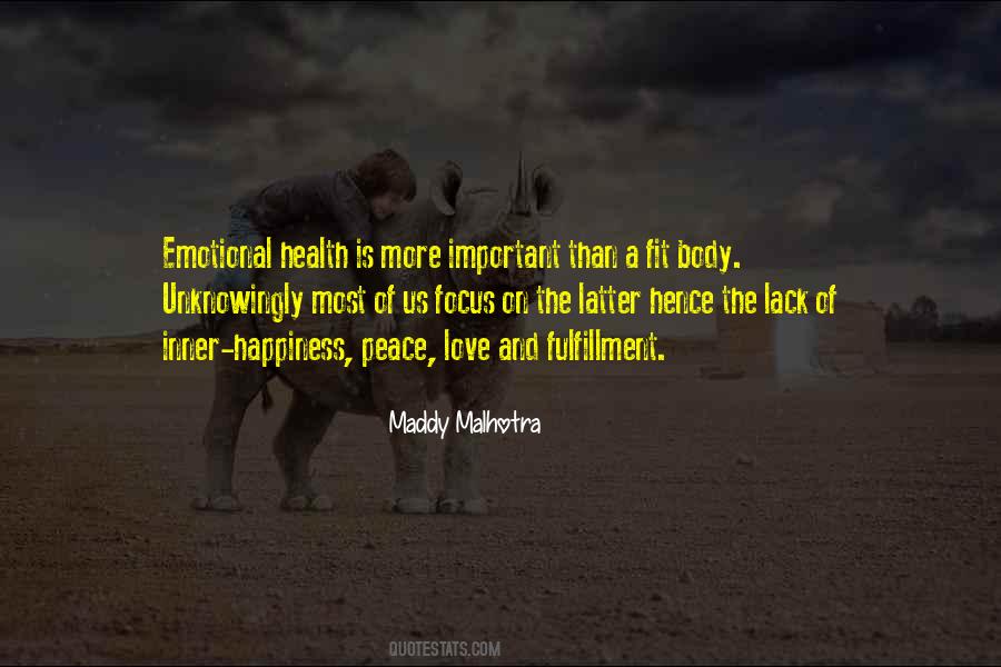 Quotes On Emotions And Health #1086941