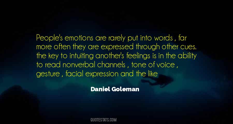 Quotes On Emotions Expression #1816892