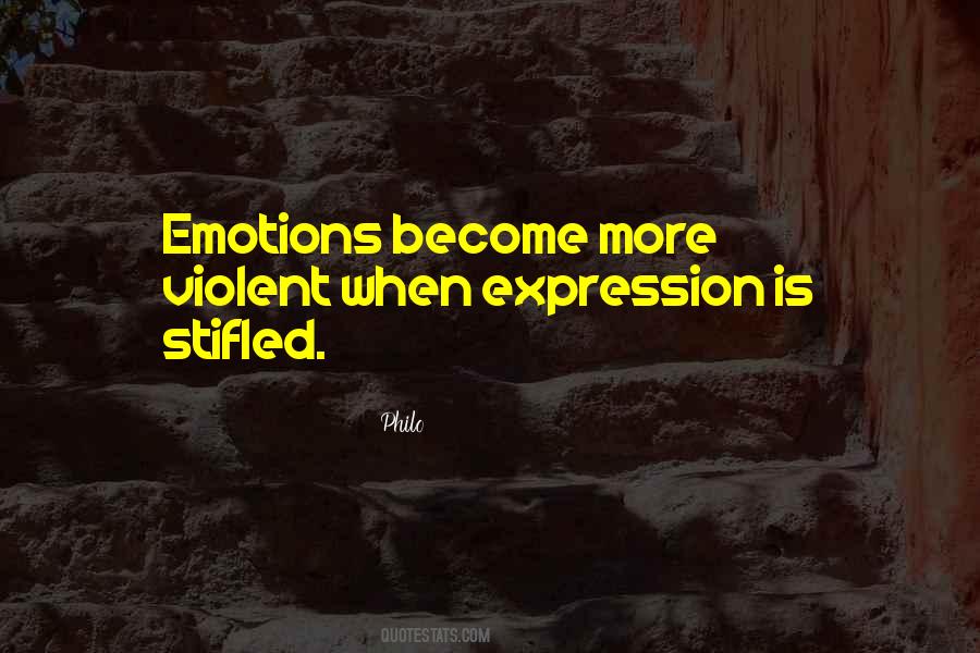 Quotes On Emotions Expression #501504