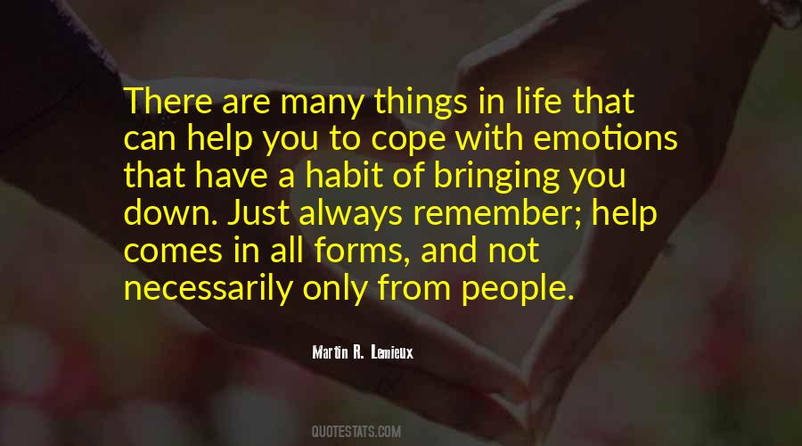 Quotes On Emotions Of Life #154370