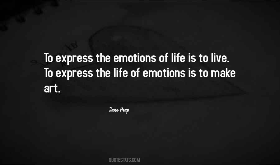 Quotes On Emotions Of Life #644591