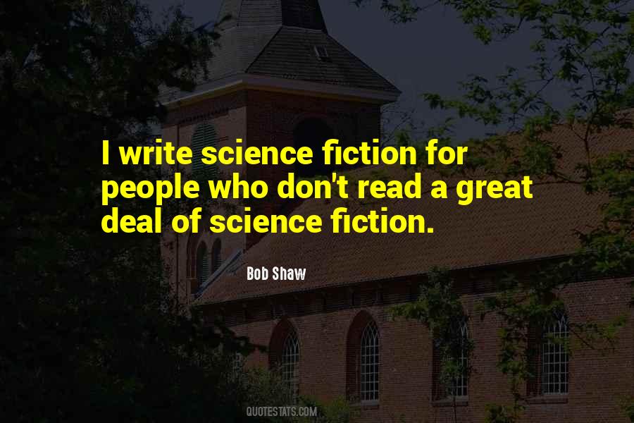 Great Science Fiction Quotes #1159049
