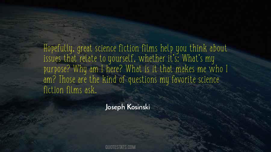 Great Science Fiction Quotes #1260213