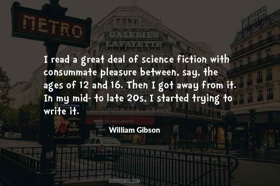 Great Science Fiction Quotes #1326126