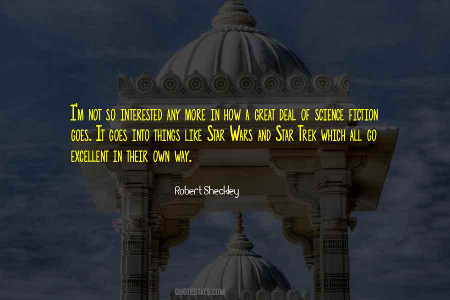 Great Science Fiction Quotes #663343