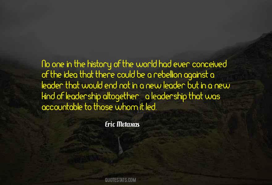 Accountable Leadership Quotes #1338181