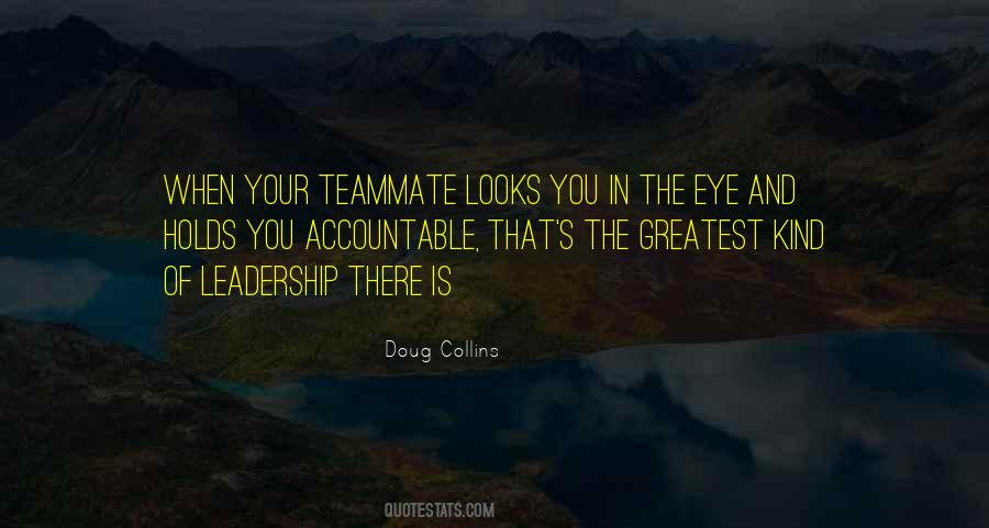 Accountable Leadership Quotes #974987