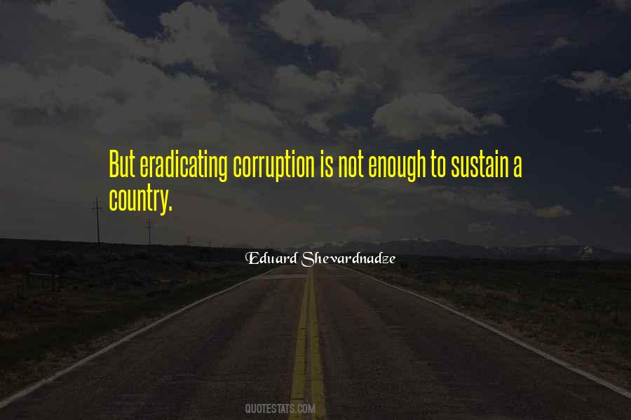Quotes On Eradicating Corruption #742648