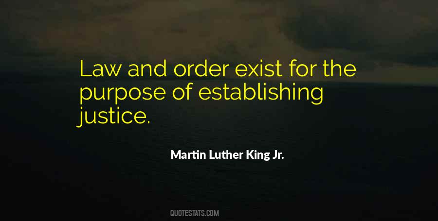 Quotes On Establishing Justice #598013