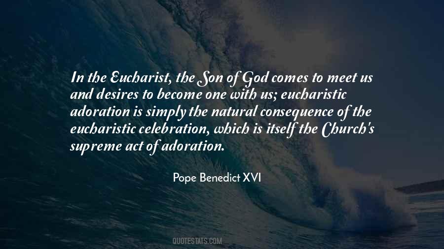 Quotes On Eucharistic Celebration #885206