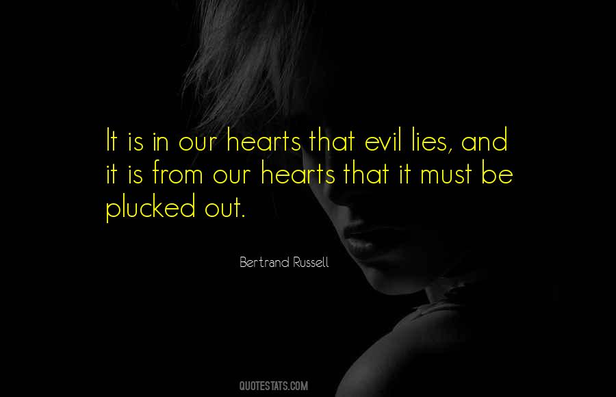 Quotes On Evil Hearts #1745284