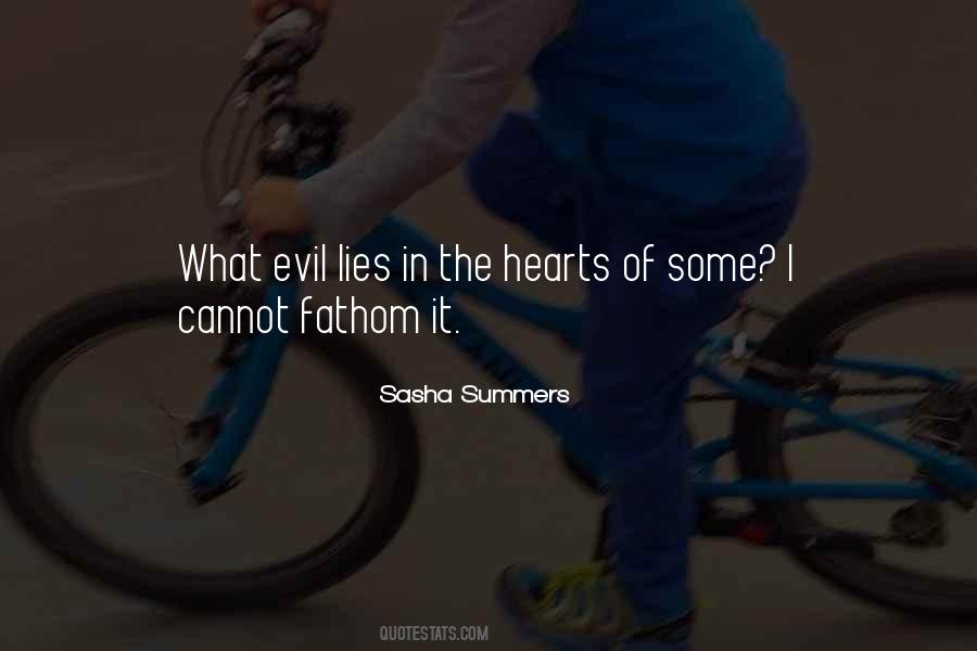 Quotes On Evil Hearts #910855