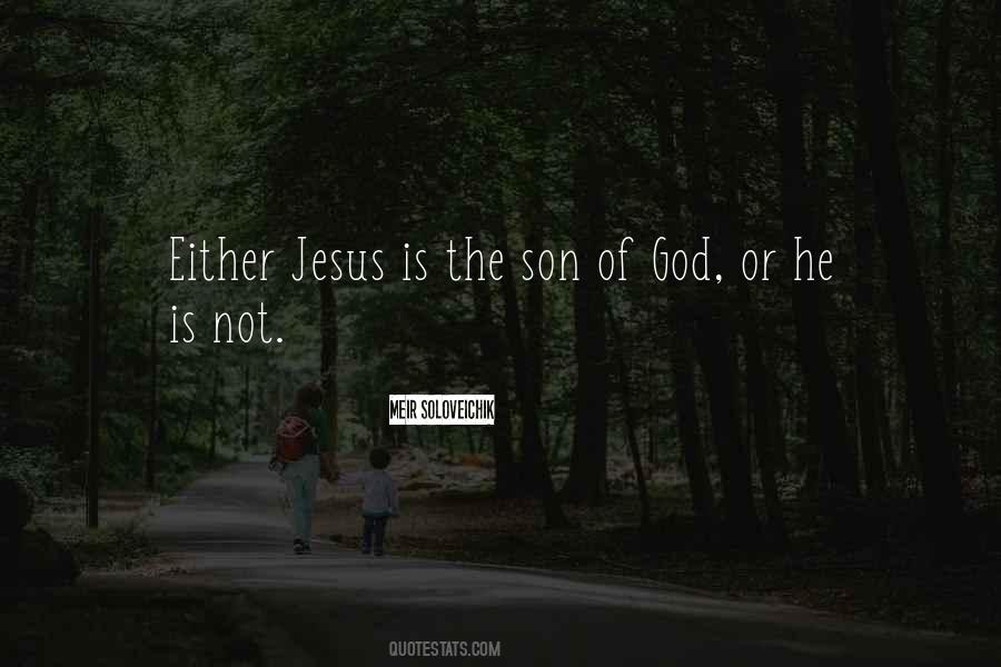 Jesus Son Quotes #480535