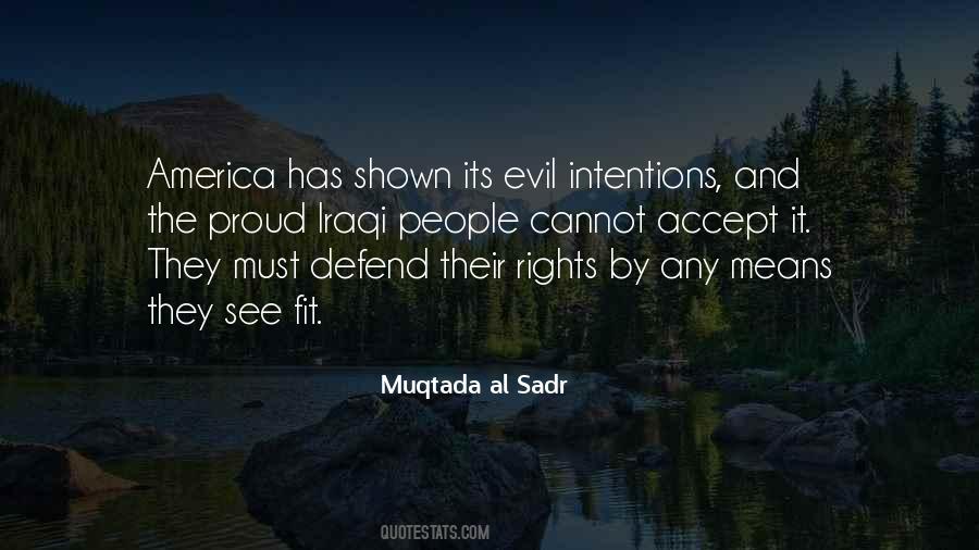 Quotes On Evil Intentions #1498674