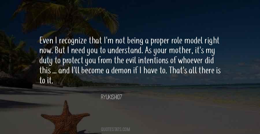 Quotes On Evil Intentions #227420